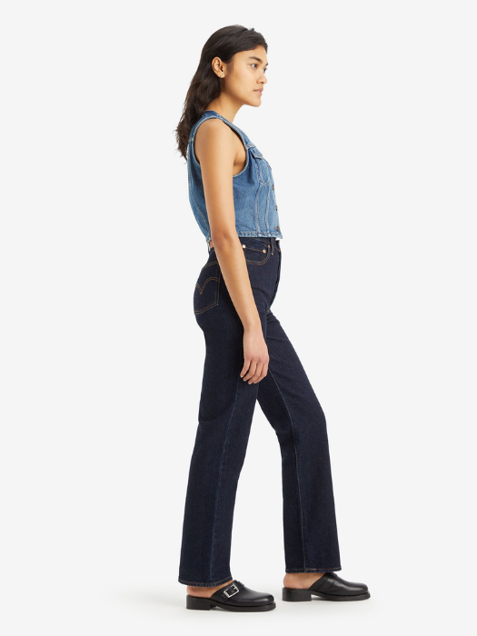 Levi's Женские Джинсы Индиго Ribcage Full Length Ribcage [2]