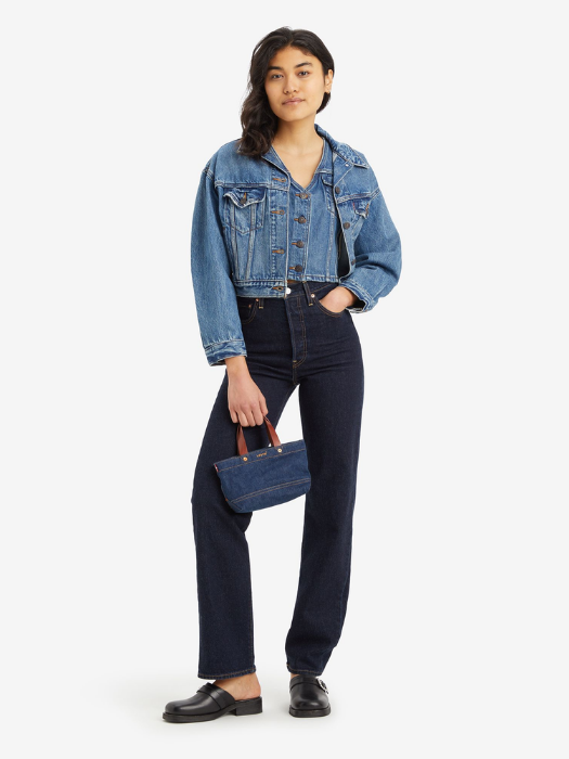 Levi's Женские Джинсы Индиго Ribcage Full Length Ribcage [4]
