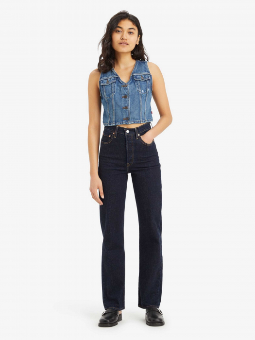 Levi's Blugi Indigo Ribcage Full Length Ribcage Femei [1]