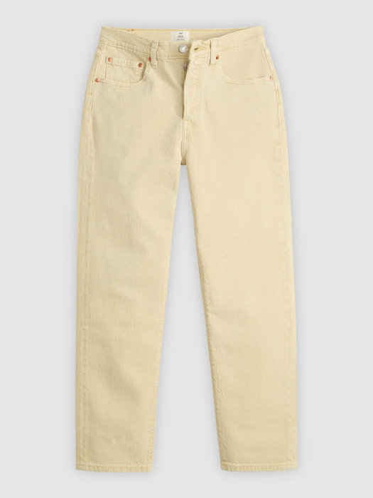Levi's Blugi Verde Masliniu 501 CROP Straight Femei [7]