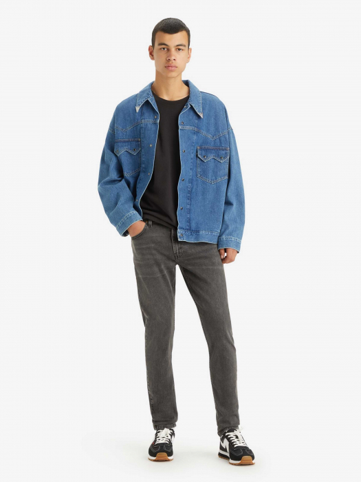 Levi's Мужские Джинсы Тёмные Серые 512 Slim Taper [1]