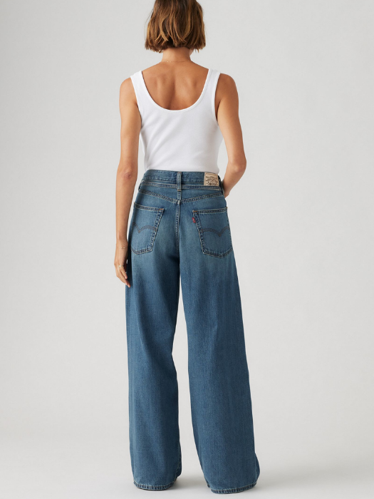 Levi's Женские Джинсы Темно-Синие Xl Straight Straight [3]