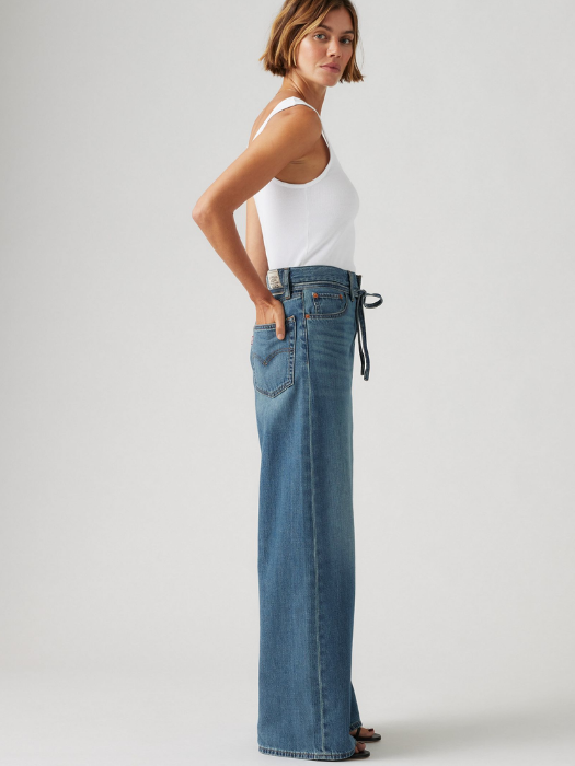Levi's Женские Джинсы Темно-Синие Xl Straight Straight [2]