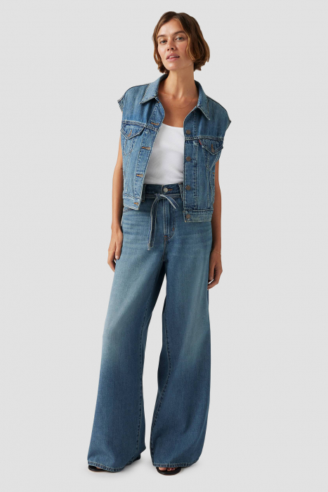 Levi's Женские Джинсы Темно-Синие Xl Straight Straight [4]