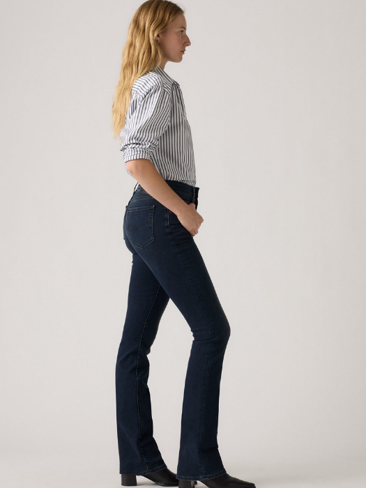 Levi's Blugi Navy 725 Bootcut Femei [2]