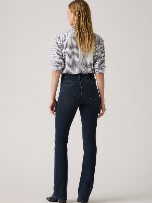 Levi's Blugi Navy 725 Bootcut Femei [4]