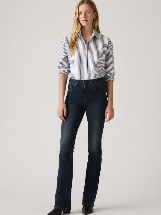 Levi's Blugi Navy 725 Bootcut Femei [1]