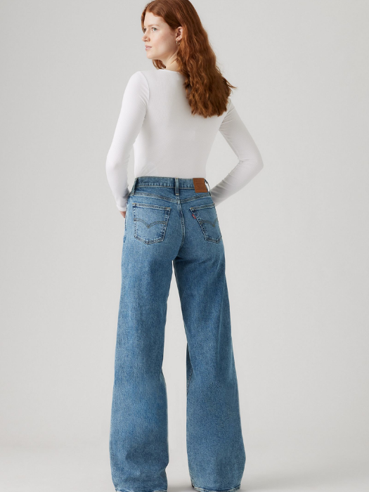 Levi's Blugi Albastri 728 Slim Femei [3]