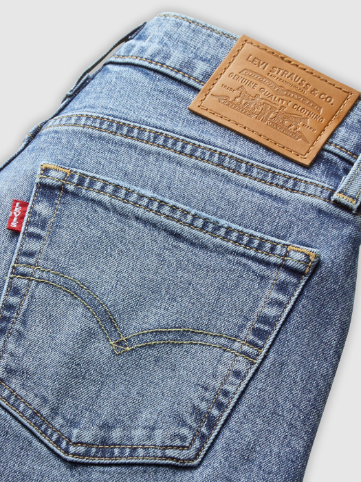 Levi's Blugi Albastri 728 Slim Femei [5]