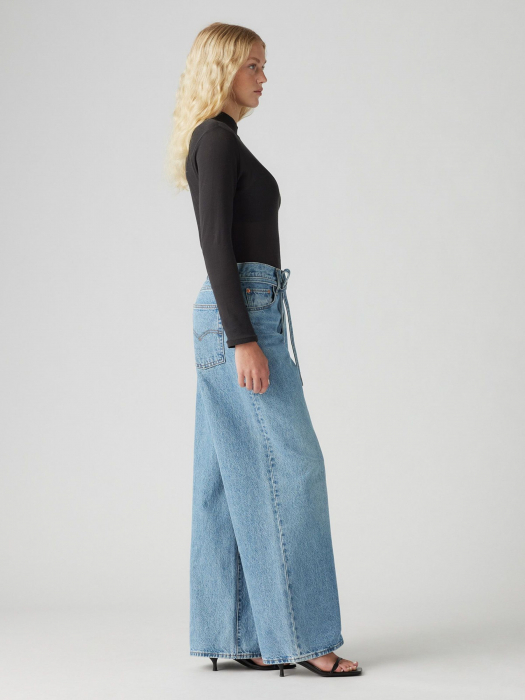 Levi's Blugi Albastri Xl Straight Straight Femei [3]