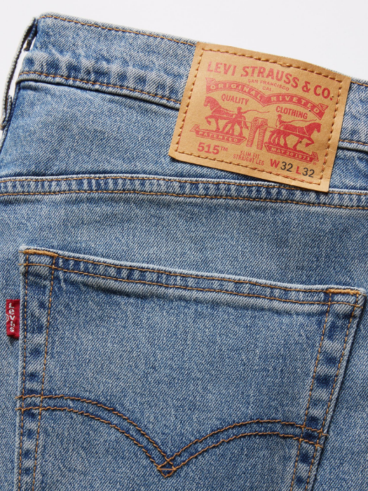 Levi's Мужские Джинсы Синие 515 Slim Taper [4]