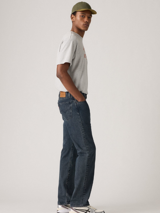 Levi's Blugi Navy 555 Relaxed Straight Barbati [2]
