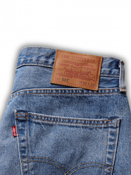 Levi's Мужские Джинсы Синие 501 Regular [8]
