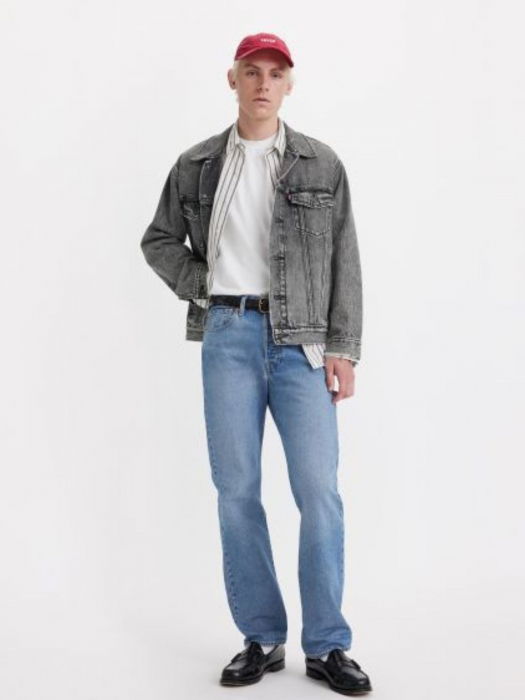Levi's Мужские Джинсы Синие 501 Regular [5]