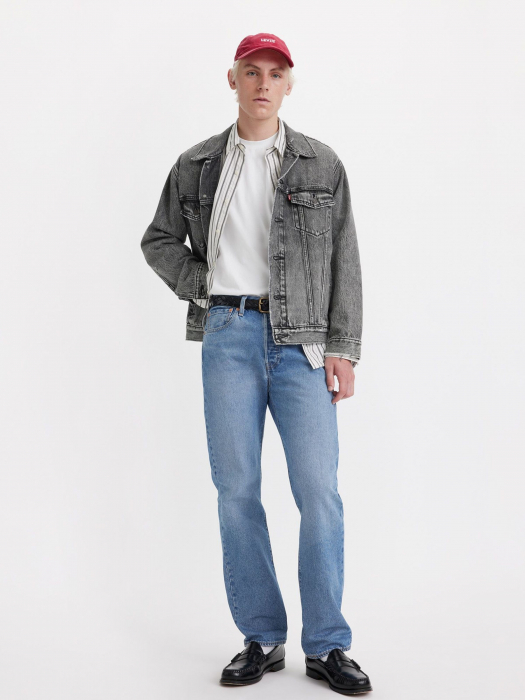 Levi's Мужские Джинсы Синие 501 Regular [5]
