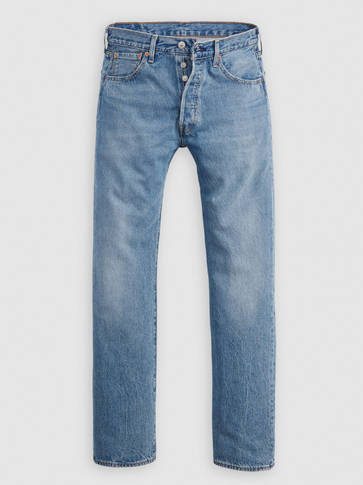 Levi's Мужские Джинсы Светло-Синие 501 93 Straight [4]