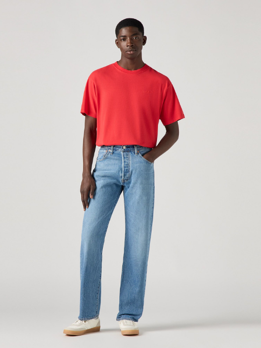 Levi's Blugi Albastri Deschisi 501 93 Straight Barbati [1]
