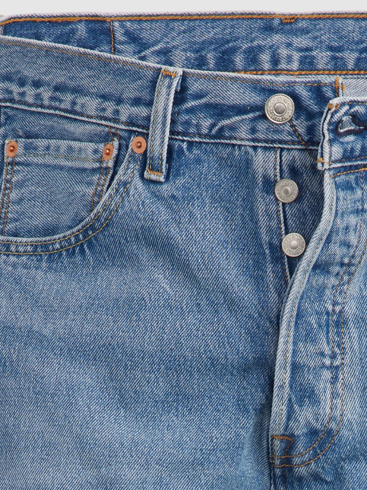 Levi's Мужские Джинсы Светло-Синие 501 93 Straight [5]