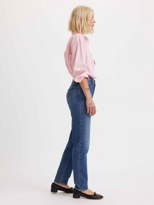 Levi's Женские Джинсы Темно-Синие 80S MOM Tapered [3]