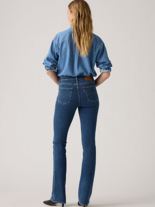 Levi's Blugi Navy 725 Bootcut Femei [4]