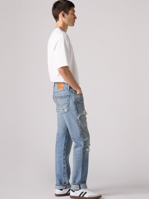 Levi's Blugi Albastri 501 Regular Barbati [2]