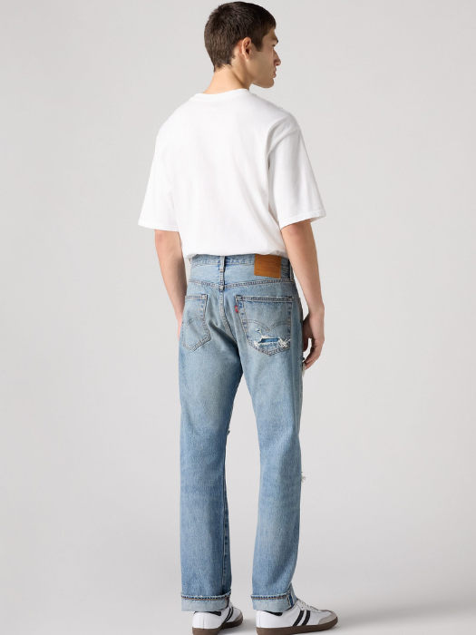 Levi's Blugi Albastri 501 Regular Barbati [4]