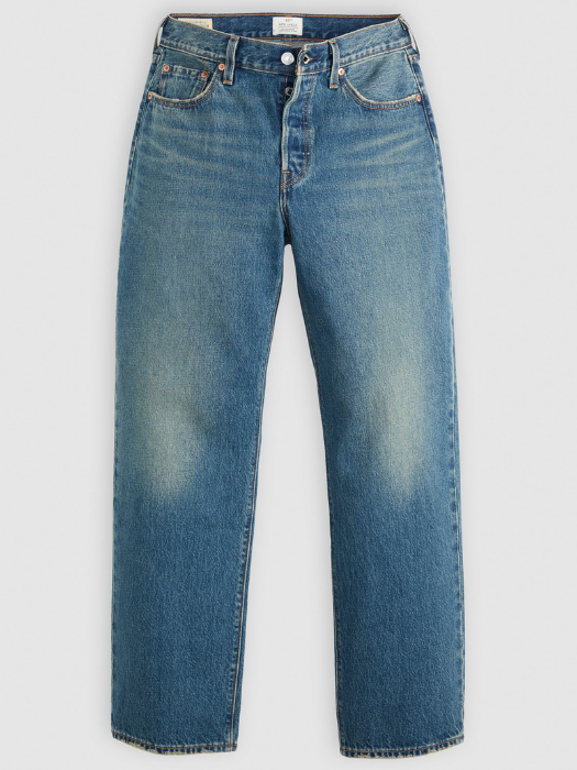Levi's Blugi Navy 501 Straight Femei [7]