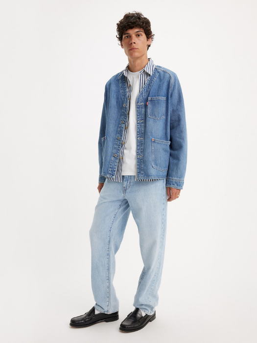 Levi's Мужские Джинсы Светло-Синие 568 Loose Straight [2]