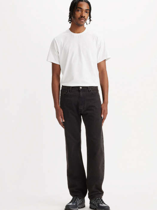Levi's Мужские Джинсы Тёмные Серые 555 Relaxed Straight [1]