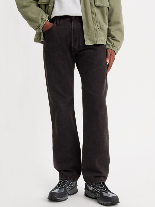Levi's Мужские Джинсы Тёмные Серые 555 Relaxed Straight [5]