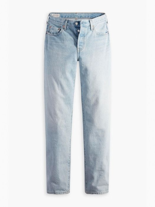 Levi's Blugi Albastri Deschisi 501 90 Straight Femei [7]