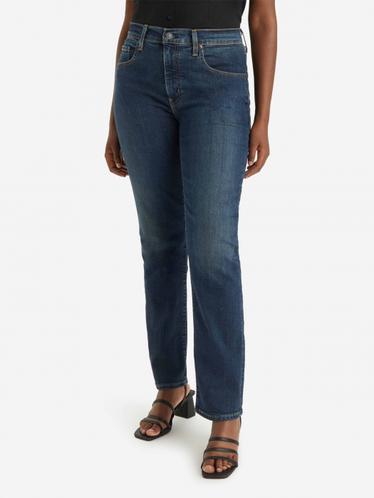Levi's Женские Джинсы Темно-Синие 724 Straight [2]