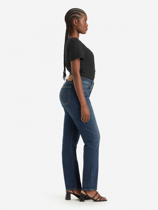Levi's Женские Джинсы Темно-Синие 724 Straight [4]
