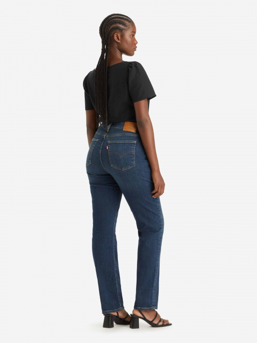 Levi's Blugi Navy 724 Straight Femei [5]