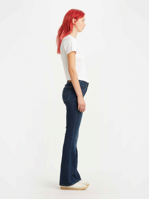 Levi's Blugi Navy 726 Flare Femei [2]