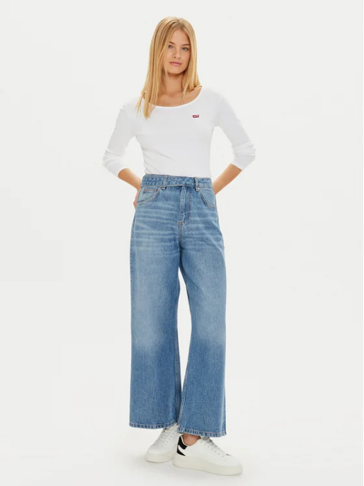 Levi's Женский Свитшот Белый Regular [4]