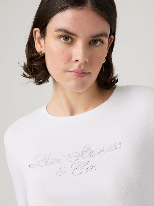 Levi's Bluza Alba Regular Femei [3]