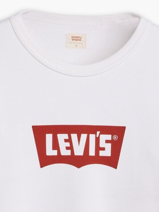 Levi's Bluza Alba Regular Femei [5]