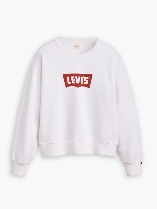 Levi's Bluza Alba Regular Femei [6]