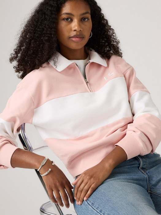 Levi's Bluza Roz Deschis Regular Femei [2]