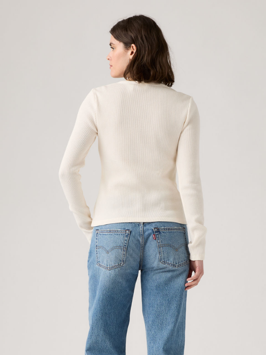 Levi's Женский Свитшот Белый Slim [4]