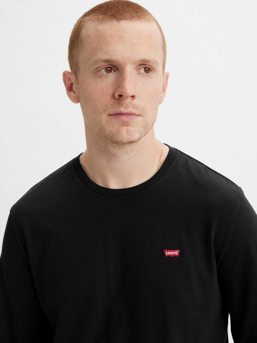 Levi's Мужской Свитшот Чёрный Regular [3]