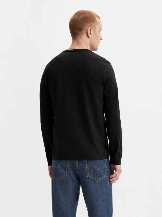 Levi's Мужской Свитшот Чёрный Regular [2]