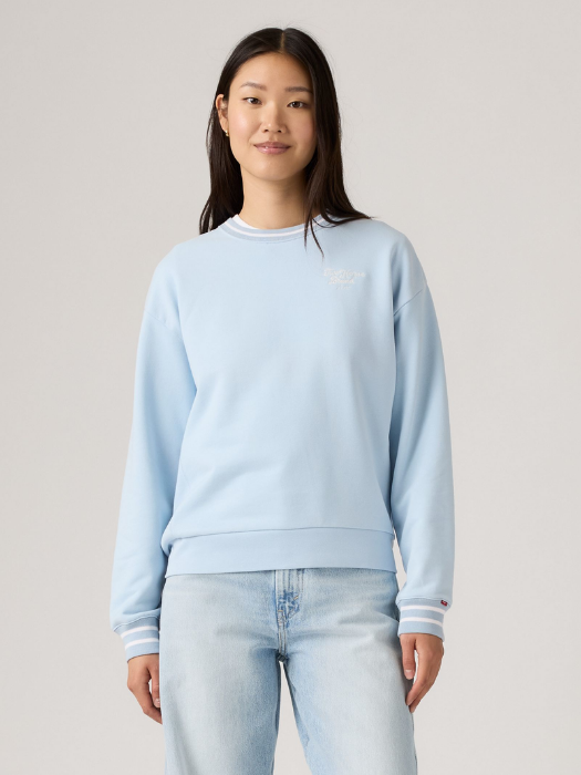 Levi's Bluza Albastra Deschisa Relaxed Femei [1]