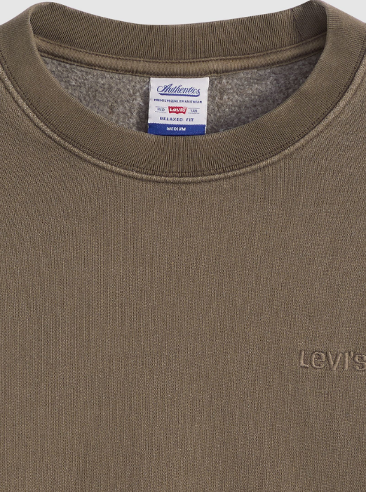 Levi's Мужской Свитшот Коричневый Relaxed [5]