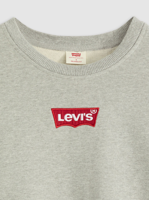 Levi's Мужской Свитшот Серый Regular [5]