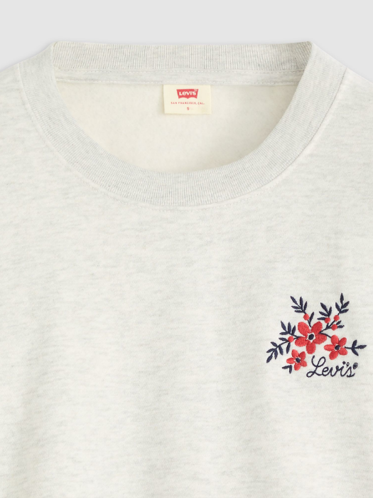 Levi's Bluza Gri Deschis Regular Femei [5]
