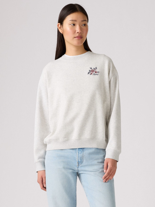Levi's Bluza Gri Deschis Regular Femei [1]
