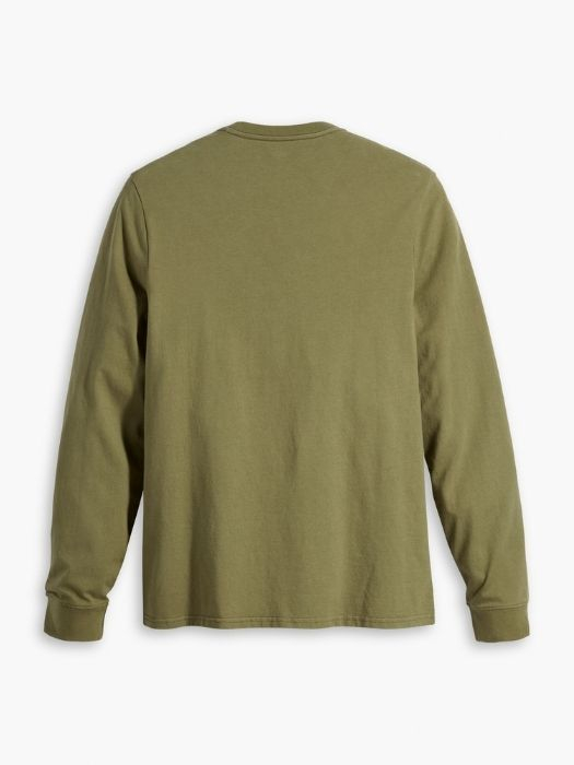 Levi's Мужской Свитшот Хаки Regular [7]