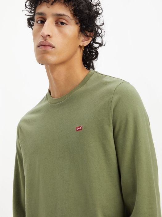 Levi's Мужской Свитшот Хаки Regular [3]